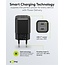 Goobay Nano USB-Ladegerät | 2x USB-C PD | GaN | 35W | Schwarz