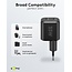 Goobay Nano USB-Ladegerät | 2x USB-C PD | GaN | 35W | Schwarz