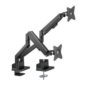 Goobay Goobay Pro Schreibtischhalterung für 2 Monitore bis 32 Zoll | Interaktiv