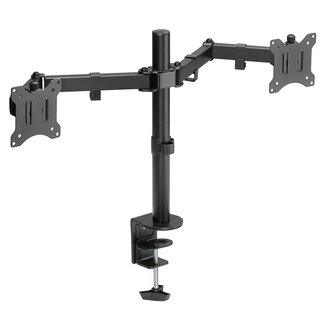 Goobay Goobay Schreibtischhalterung für 2 Monitore bis 32 Zoll | Full Motion