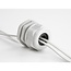 Kabelverschraubung für 1 Flachkabel | PG16 | 14 x 6,6 mm | IP68 | Grau | 2 Stück