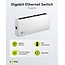 Goobay Gigabit Ethernet Switch | 8 Ports | Weiß