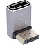 InLine DisplayPort Adapter | 90° nach unten | DP1.4 (8K 60Hz) | HBR3 | Aluminium