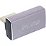InLine DisplayPort Adapter | 90° Rechts | DP1.4 (8K 60Hz) | HBR3 | Aluminium