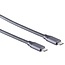 USB-C Kabel | USB 3.2 20 Gbps | PD 100W | 4K 60Hz | Aluminium/Nylon | 3 Meter