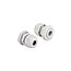 Kabelverschraubung PG9 für 4 runde Kabel 4x2 mm IP68 Grau 2 Stück