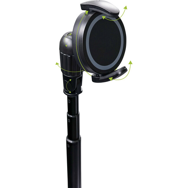 InLine® Magnetisches Stativ für Handy & Selfie-Stick, Bluetooth