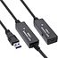 InLine USB-A zu USB-C Aktives Verlängerungskabel | USB 3.0 5 Gbps | 10 Meter