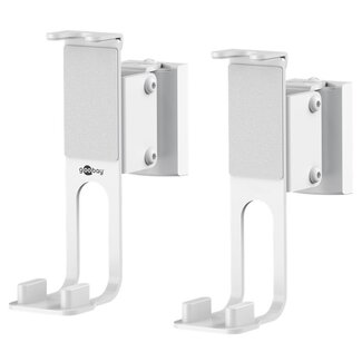 Goobay Goobay Wandhalterung Set für Sonos PLAY:1 und Sonos ONE/ONE SL | Full Motion | Weiß