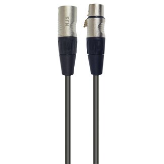 NJS/Rean NJS/Rean Profi 3-pol XLR DMX Kabel | 1 Meter