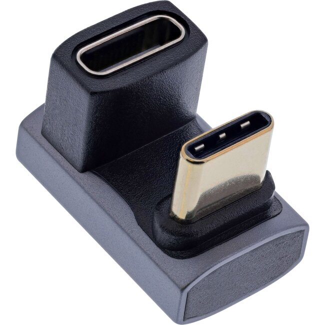 USB-C Winkeladapter | USB4 40 Gbps | PD 240W | 8K 60Hz | Metall