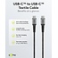 Goobay USB-Ladegerät | 2x USB-C PD & 1x USB-A QC | inkl. USB-C Kabel | 65W | Schwarz | 1m