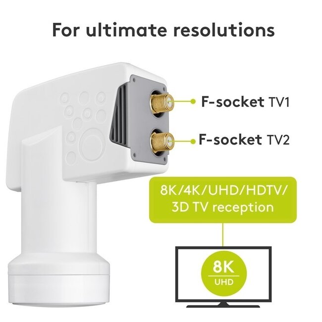 Goobay Universal Twin LNB