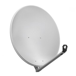Goobay Goobay Satellitenschüssel | 80 cm | Aluminium | Grau