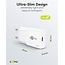 Goobay Slim USB-Ladegerät | USB-C PD | GaN | 25W | Weiß