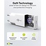 Goobay Slim USB-Ladegerät | USB-C PD | GaN | 25W | Weiß