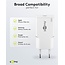 Goobay Slim USB-Ladegerät | USB-C PD | GaN | 30W | Weiß