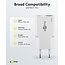 Goobay Slim USB-Ladegerät | USB-C PD + USB-A QC | GaN | 20W | Weiß