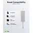 Goobay USB-Ladegerät | USB-C PD + USB-A QC | GaN | 30W | Weiß