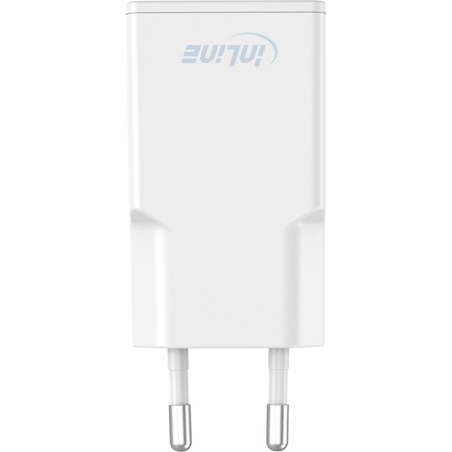 InLine USB-Ladegerät | 2x USB-C PD | GaN | 30W | Weiß