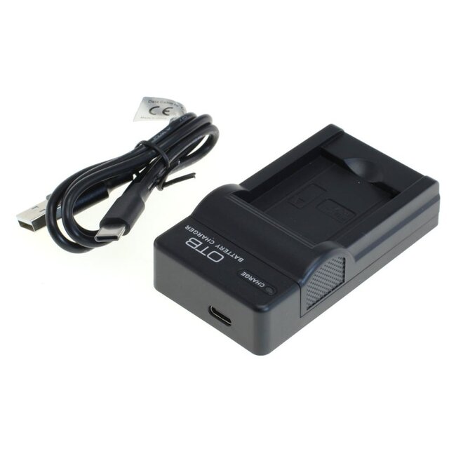 Kamera-Akku-Ladegerät für Panasonic DMW-BCM13 | USB-C