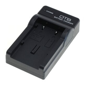 OTB Kamera-Akku-Ladegerät für Panasonic CGA-S009/S106, DMW-BCF10/BCG10/BCJ13 & Leica BP-DC7/DC10 | USB-C