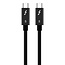 USB-C Kabel | Thunderbolt 5 | 80 Gbps | Intel zertifiziert | Schwarz | 1 Meter