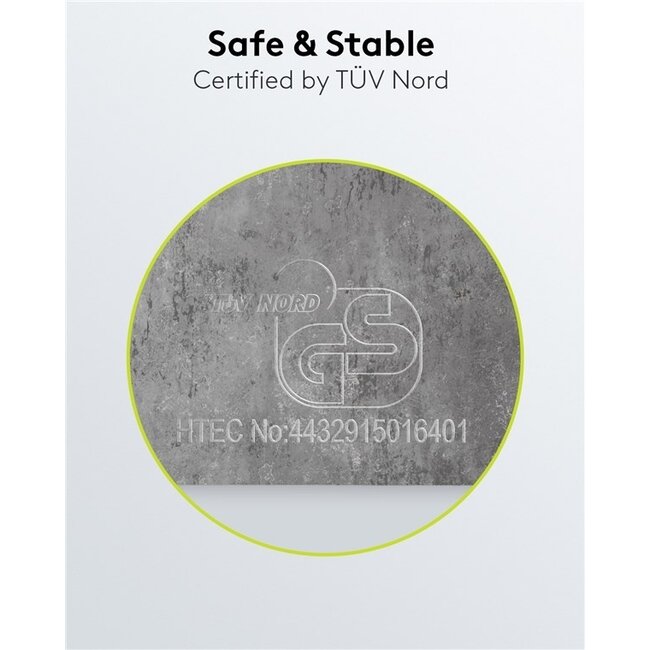 Goobay Wandhalterung für Satellitenschüssel | 45 cm Abstand | 50 mm Durchmesser | Silber