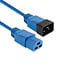 C21-C20 Stromkabel für UPS/PDU | 3x 2,5mm² | Blau | 1 Meter