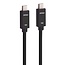 USB-C Kabel | Thunderbolt 4 | 40 Gbps | Schwarz | 0,5 Meter