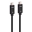 USB-C Kabel | Thunderbolt 4 | 40 Gbps | Schwarz | 1,5 Meter