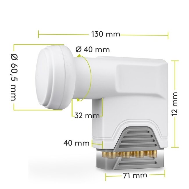 Goobay Universal Octo LNB