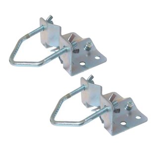 S-Impuls Mastfußklemmen-Set für Satellitenschüssel | bis Ø 60 mm | Stahl