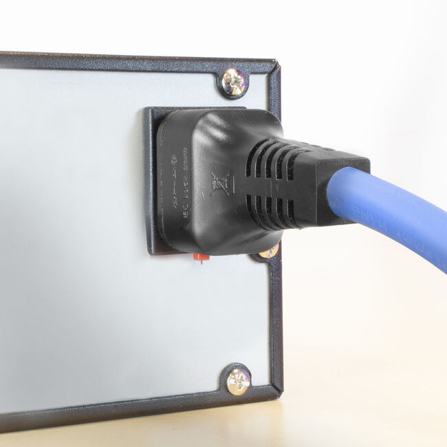 IEC Lock C19-C20 Stromkabel für UPS/PDU | 3x 1,50mm² | Blau | 2 Meter