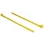 Kabelbinder wiederverwendbar hitzebeständig 200x7,5mm gelb 100 Stück