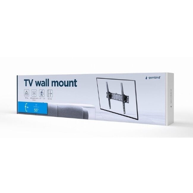 Gembird TV-Wandhalterung | bis 55 Zoll | neigbar