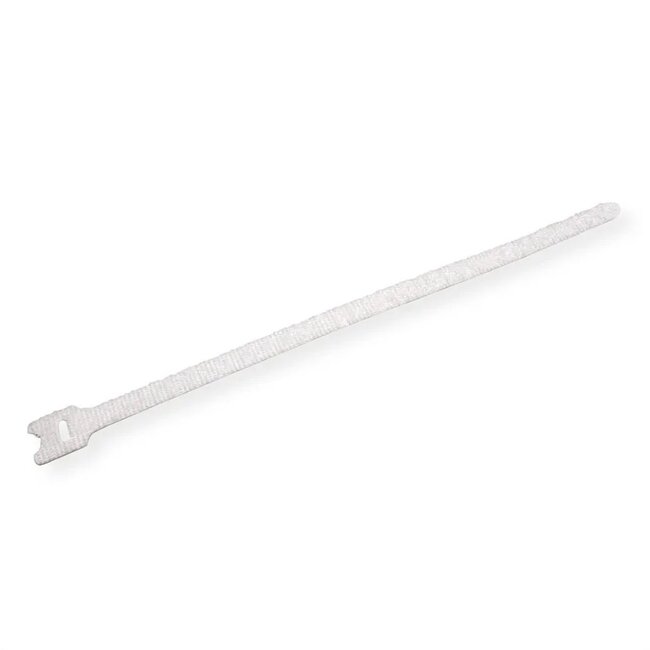 Velcro One-Wrap Kabelbinder Klettband | 200 x 7mm | Weiß | 25 Stück
