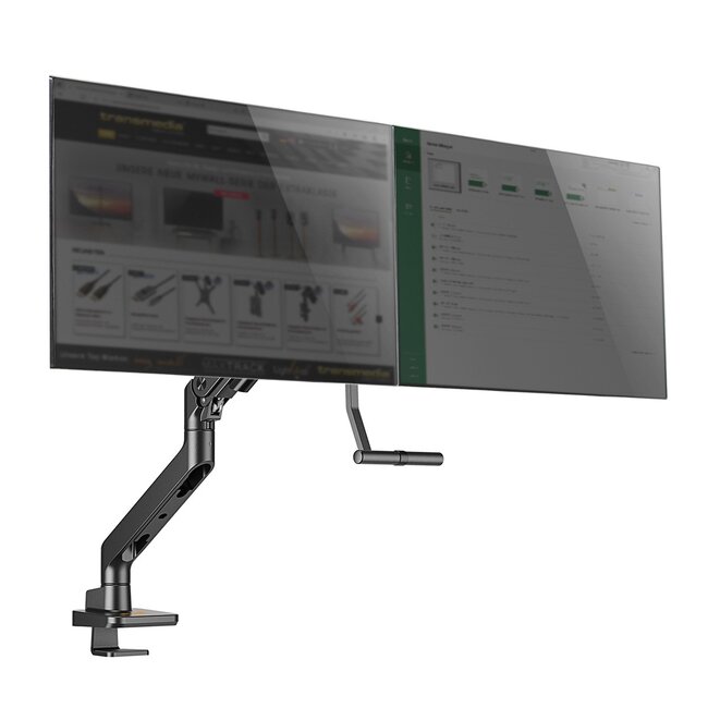 My Wall Schwenkarm für 2 Monitore bis 32 Zoll | Querträger | Interaktiv