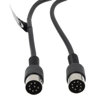 BOSSCOM BOSSCOM Premium DIN 8-pol / Powerlink PL8 Kabel für B&O | Schwarz | 3 Meter