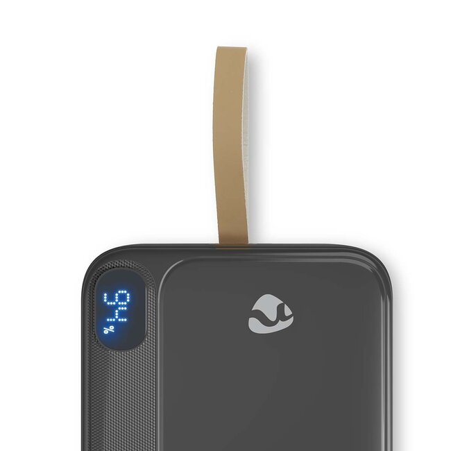 Nedis Powerbank | 1x USB-C PD 20W + 2x USB-A QC 18W | 30.000 mAh