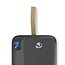 Nedis Powerbank | 1x USB-C PD 20W + 2x USB-A QC 18W | 30.000 mAh