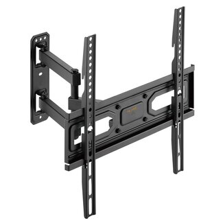 My Wall My Wall TV-Wandhalterung | bis 55 Zoll | Full Motion | 3 Drehpunkte | Schwarz