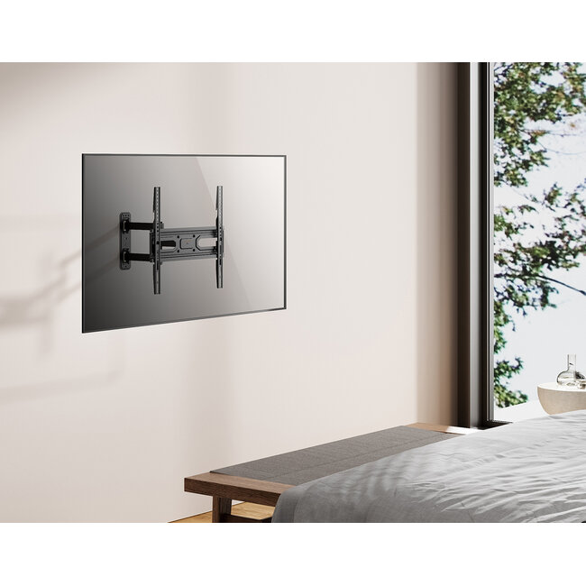 My Wall TV-Wandhalterung | bis 55 Zoll | Full Motion | 3 Drehpunkte | Schwarz