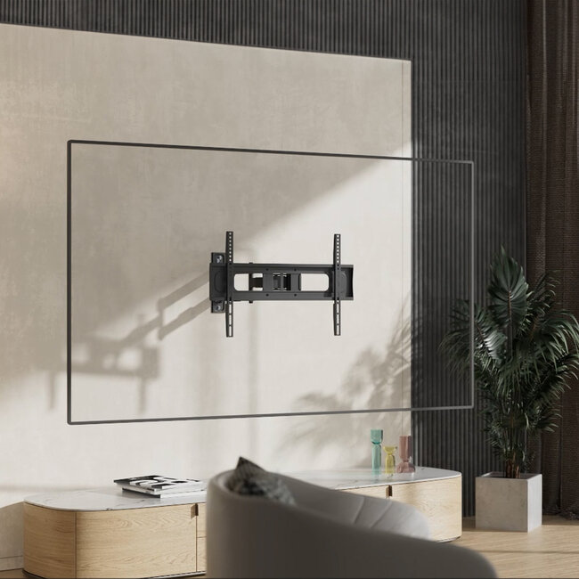 My Wall TV-Wandhalterung | bis 86 Zoll | Full Motion | 3 Drehpunkte
