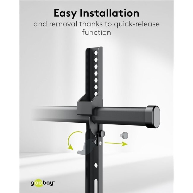 Goobay Pro TV-Wandhalterung | bis 90 Zoll | Full Motion | extra lang