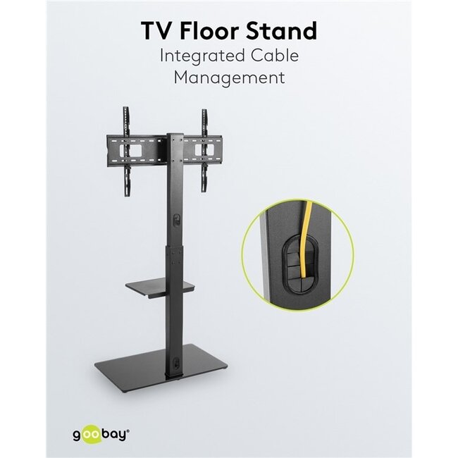Goobay TV-Bodenständer | bis 70 Zoll | drehbar