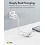 Goobay USB Ladegerät Set | 2x Ladegerät mit 2x USB-C PD | inkl. 2x USB-C Kabel | 35W | Schwarz + Weiß | 1 Meter