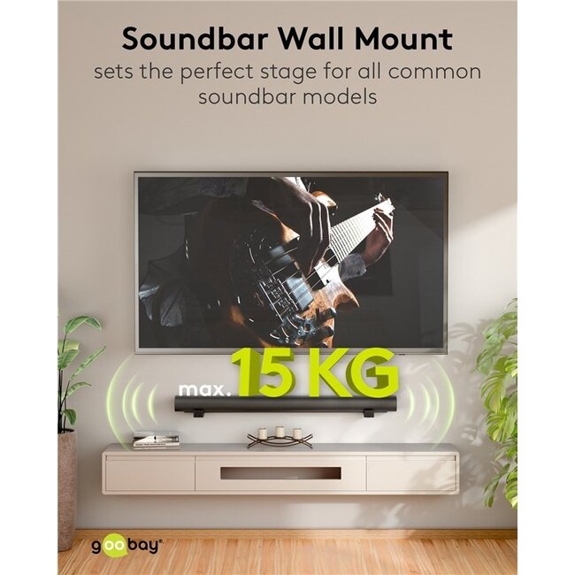 Goobay Soundbar Wandhalterung | Universal