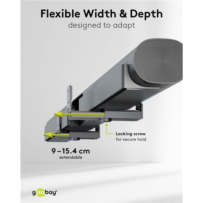 Goobay Soundbar Wandhalterung | Universal