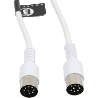 BOSSCOM BOSSCOM Premium DIN 8-pol Powerlink PL8 Kabel für B&O | Weiß | 10 Meter